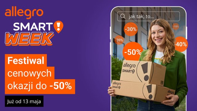 Allegro Smart! Week z promocjami dla kinomanów! Obniżki nawet do...