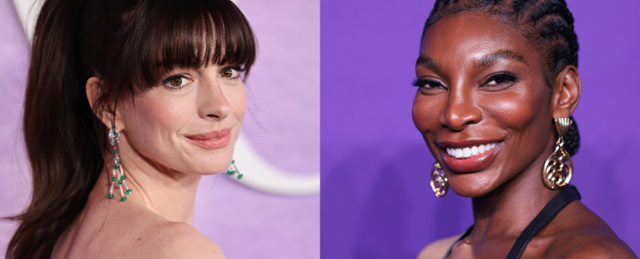 Anne Hathaway i Michaela Coel w muzycznym romansie "Mother Mary"....