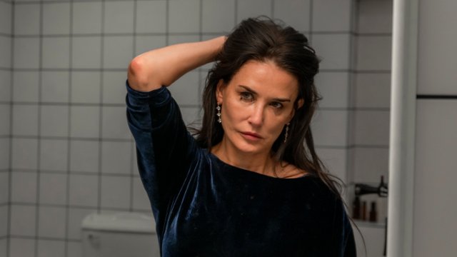 Demi Moore kręciła "Substancję" z wirusem. Co jej dolegało?