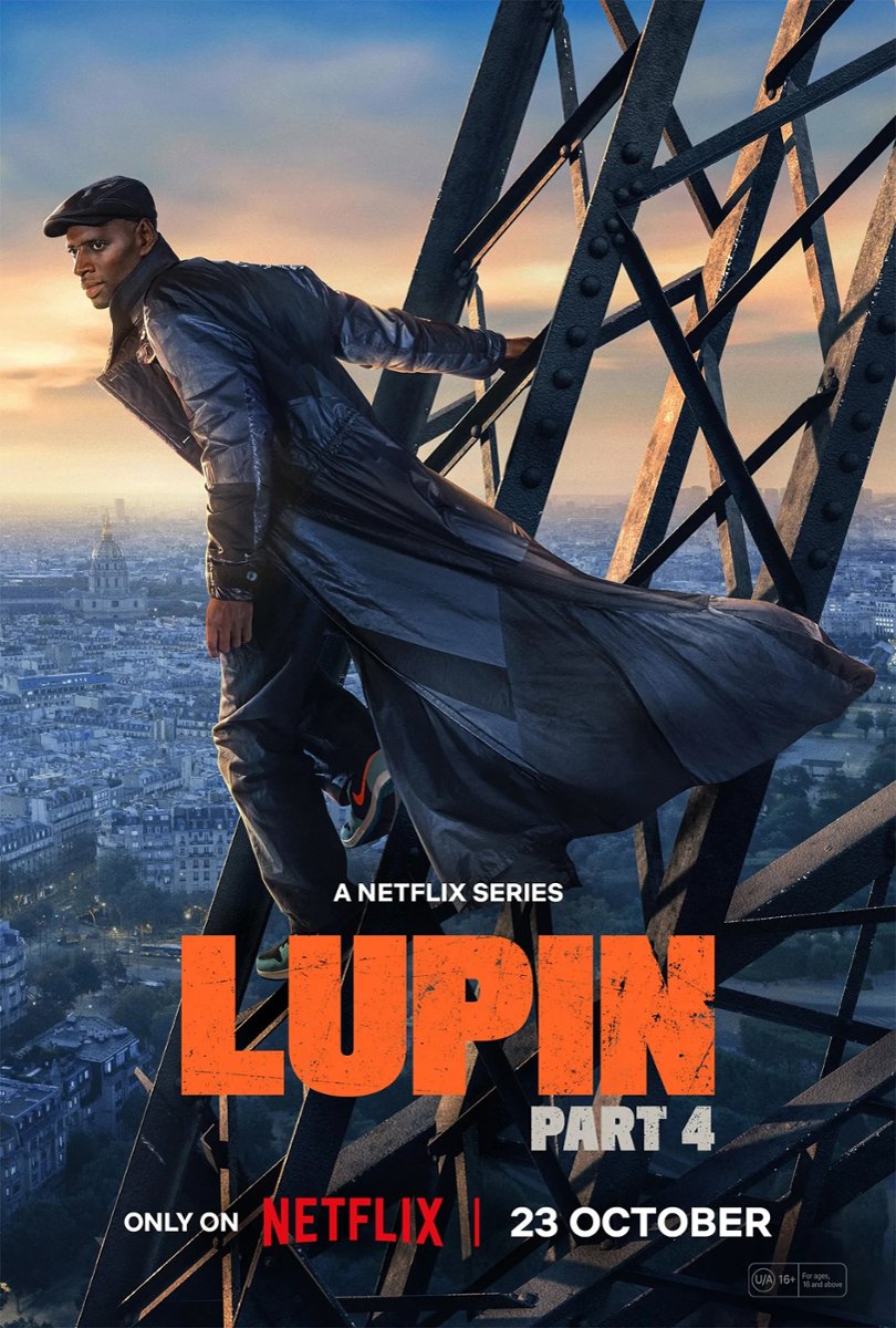 4. sezon "Lupina" trafi na Netflix jeszcze w tym roku. Jest plakat
