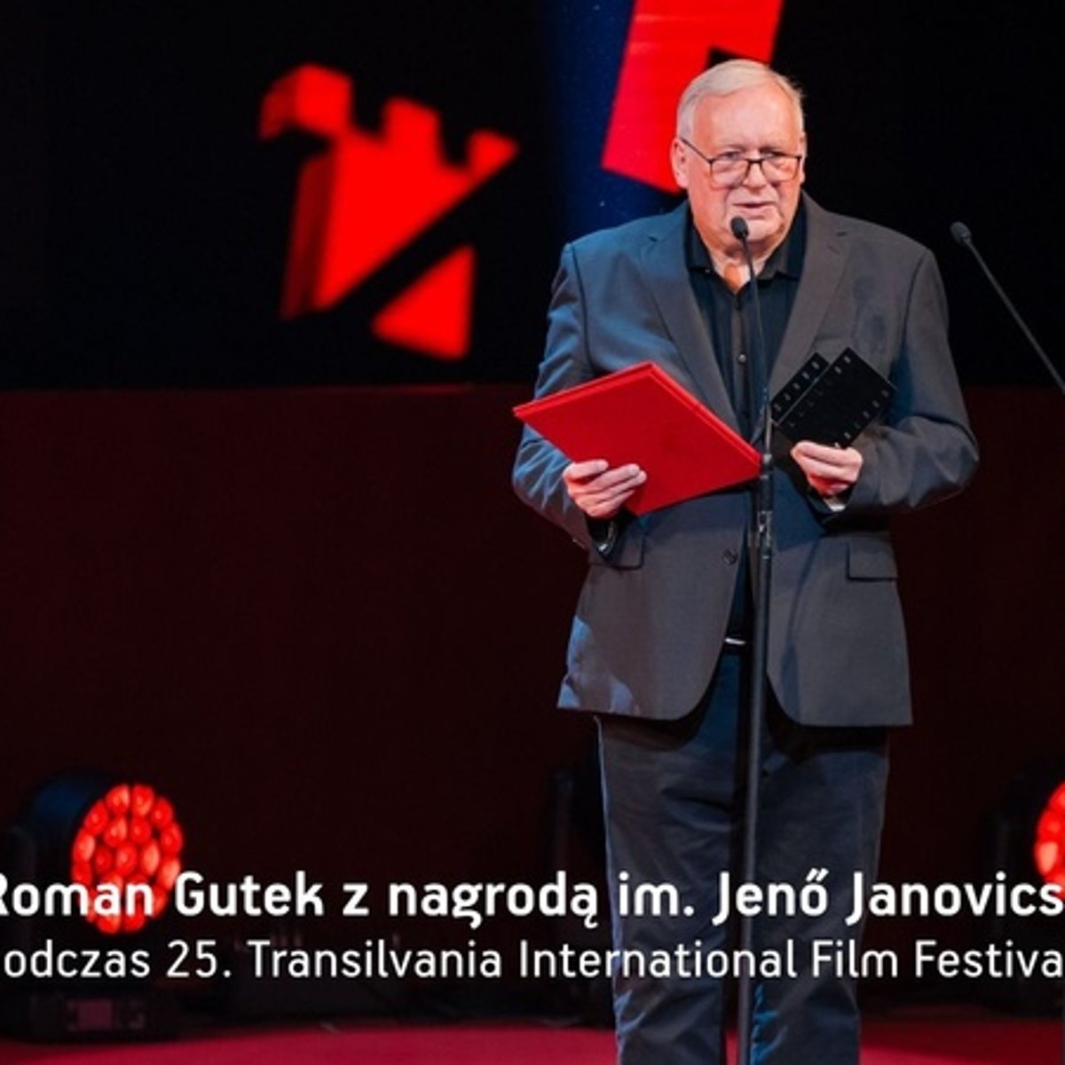 Roman Gutek laureatem pierwszej Nagrody im. Jenő Janovicsa na festiwalu w Kluż