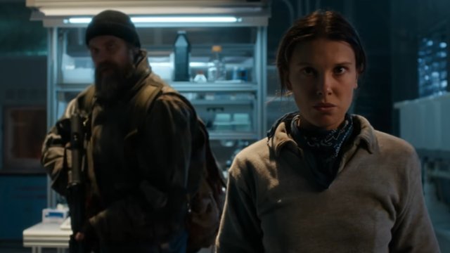 Millie Bobby Brown szczerze o wspólnych scenach z Davidem...