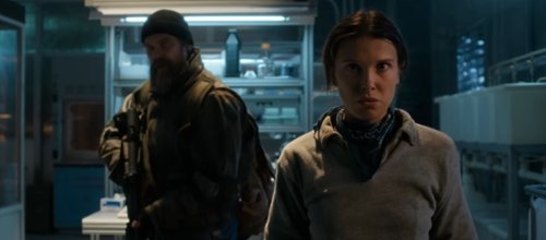 Millie Bobby Brown szczerze o wspólnych scenach z Davidem...