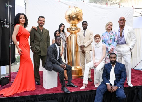 Złote Globy 2026: Gwiazdy na lunchu dla nominowanych po raz...