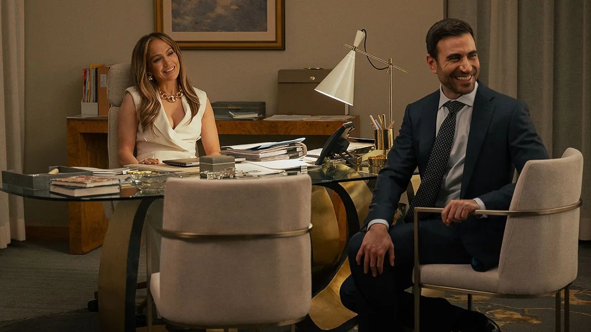 Jennifer Lopez i gwiazda "Teda Lasso" w zwiastunie komedii romantycznej Netfliksa