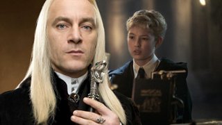 Filmowy Lucjusz Malfoy spotkał się z serialowym Draco Malfoyem