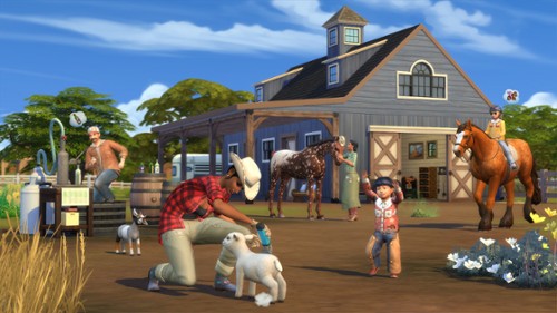 Zwierzęcy bohaterowie The Sims 4 Ranczo - jak gra wspiera...