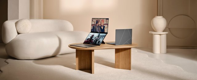 Zenbook Duo dla dwojga – idealny kompromis na wieczór filmowy