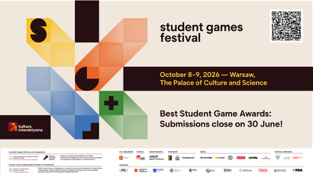 Ostatni moment na zgłoszenia do Best Student Game Awards