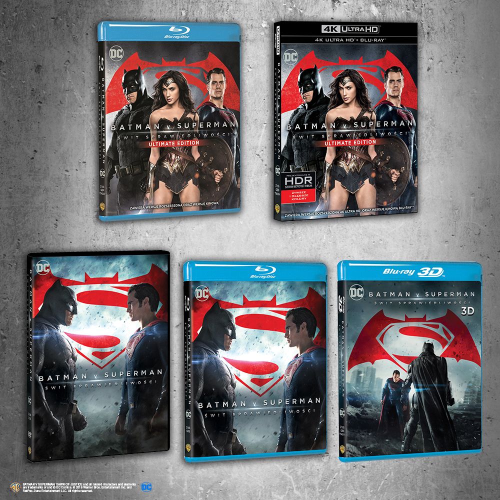 Hity kinowe Warner Bros. w najwyższej jakości 4K Ultra HD Blu-ray...