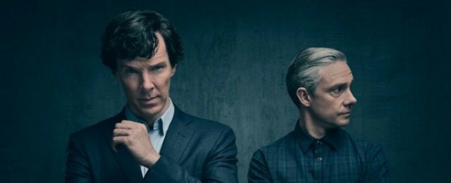 FOTO: Cumberbatch i Freeman zapowiadają czwarty sezon "Sherlocka"