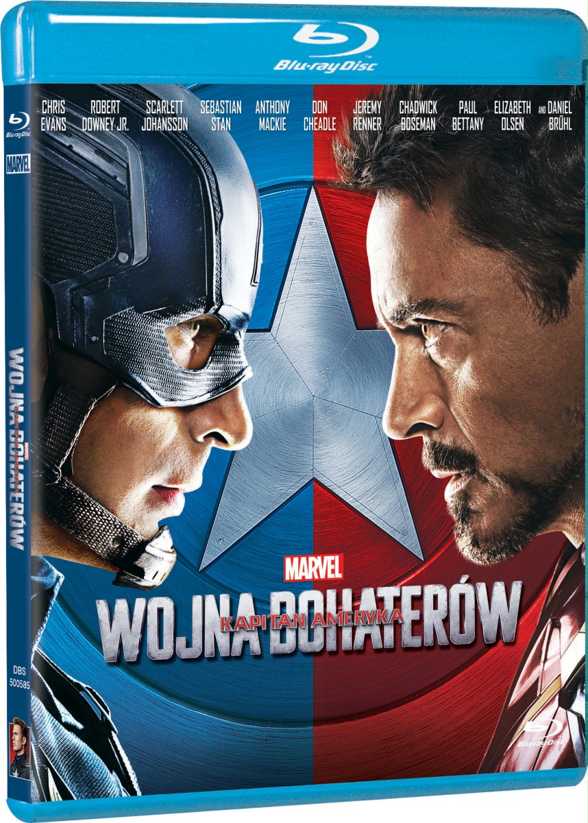 Premiera "Kapitana Ameryki: Wojny bohater&oacute;w" na Blu-ray 3D,...