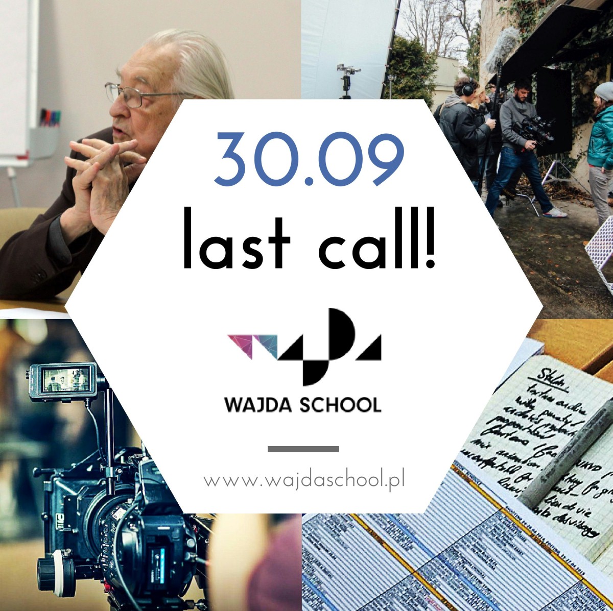 Last call! Do 30 września trwa nab&oacute;r do program&oacute;w Szkoły Wajdy