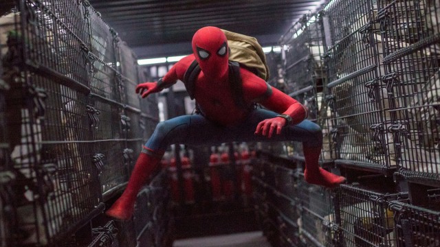 Spider-Man pokazuje nowy kostium u Kimmela