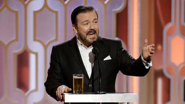 Ricky Gervais raz jeszcze będzie gospodarzem Złotych Globów