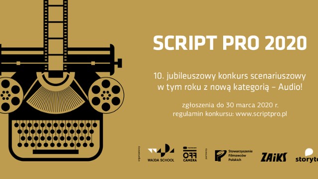 SCRIPT PRO 2020: Rusza 10. edycja konkursu scenariuszowego