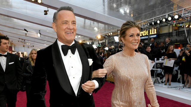Koronawirus: Tom Hanks i Rita Wilson wrócili do USA