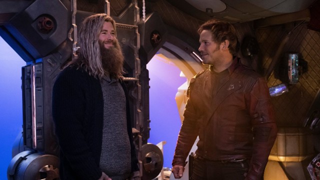 Star-Lord i Thor z nową stylówą na planie "Love and Thunder"