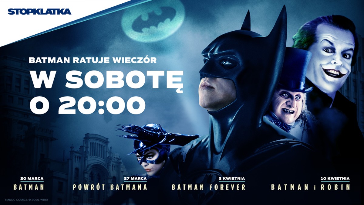 Batman uratuje sobotnie wieczory - kultowe filmy w Stopklatce - Filmweb