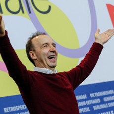 Roberto Benigni ze Złotym Lwem za całokształt twórczości