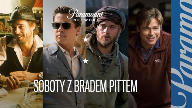 Kwiecień z Bradem Pittem na antenie Paramount Network