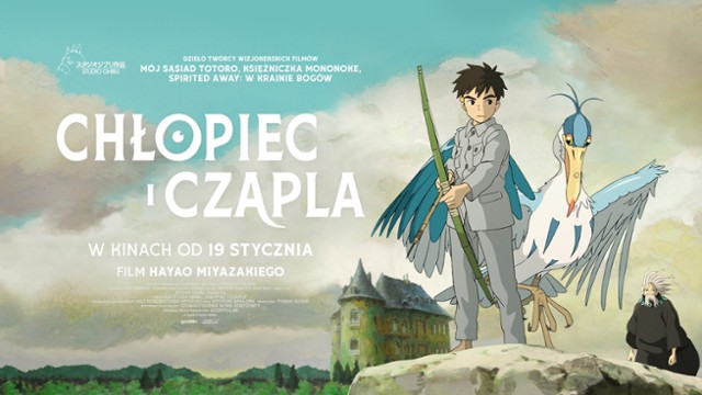 "Chłopiec i czapla" w polskich kinach już od 19 stycznia