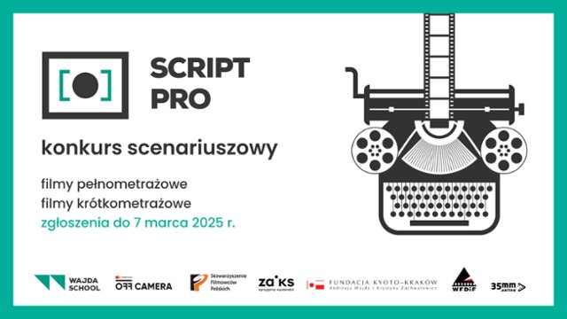 Ruszył nabór do konkursu scenariuszowego SCRIPT PRO 2025