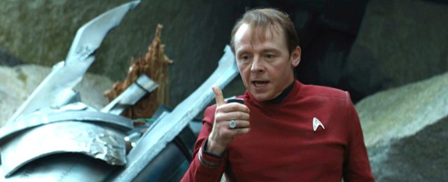 Simon Pegg: "Star Trek" Quentina Tarantino miał być "odjechany"
