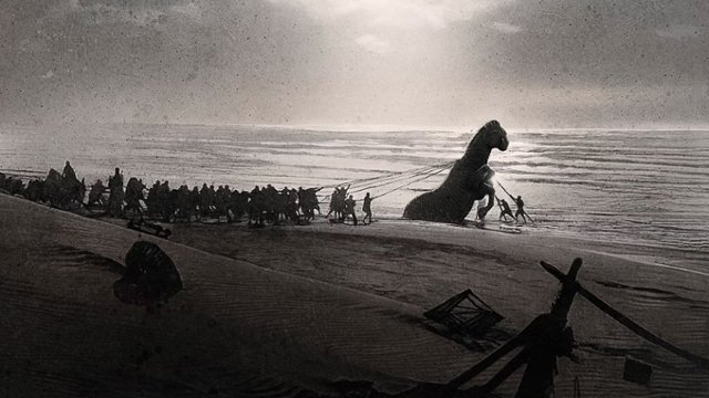 Przedsmak "Odysei": Matt Damon i koń trojański