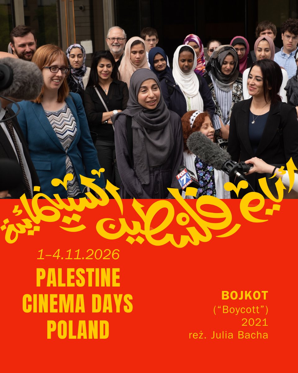 Palestine Cinema Days Poland 2026 już 1-4 listopada