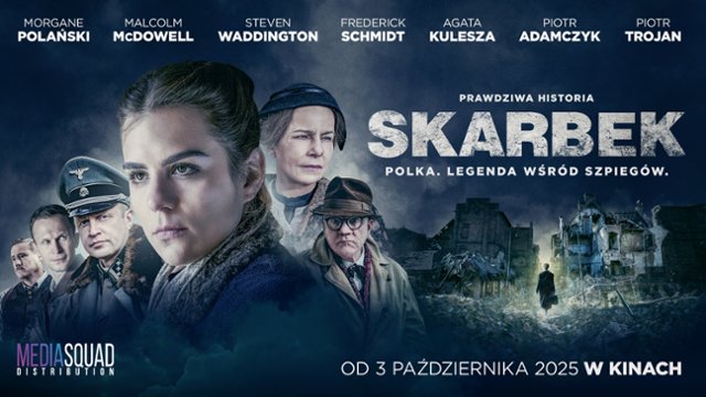 Od Miss Polonia do arcyszpiega! Zwiastun filmu "Skarbek"