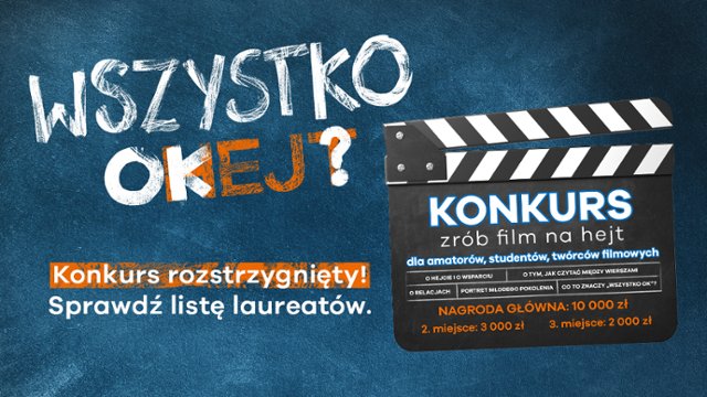 Oto filmy laureatów konkursu "Wszystko ok?" Fundacji UNIQA