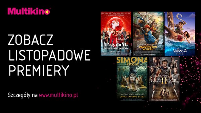 Jeszcze więcej kultowych filmów w listopadzie w Multikinie!