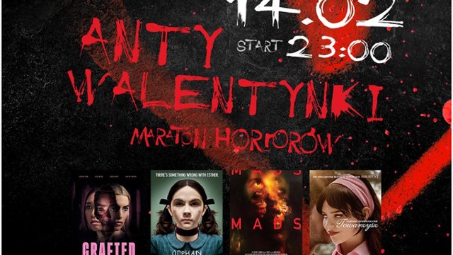 NMF: Antywalentynki Maraton Horrorów 14 lutego 2025 w Multikinie