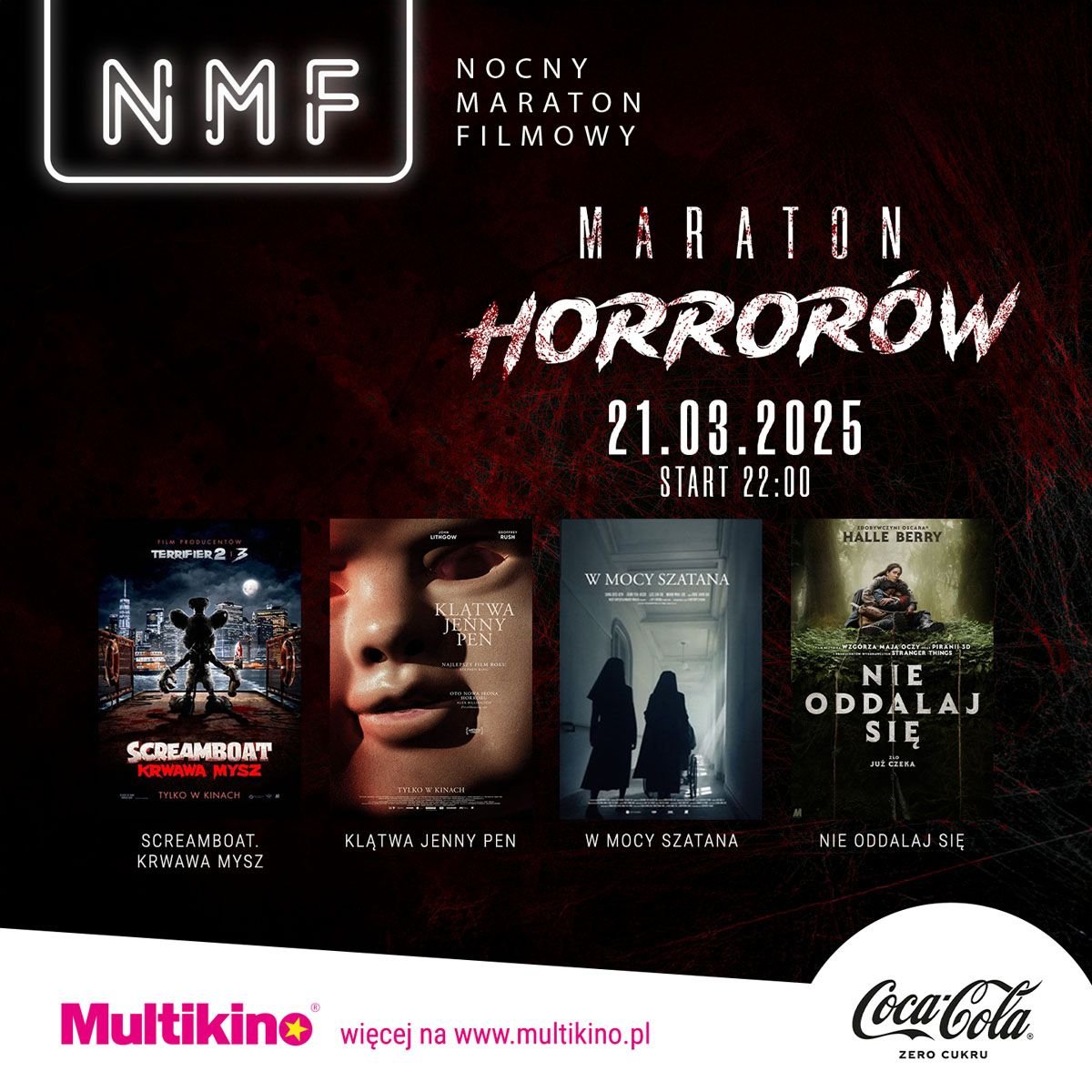 NMF: Maraton Horrorów 21 marca 2025