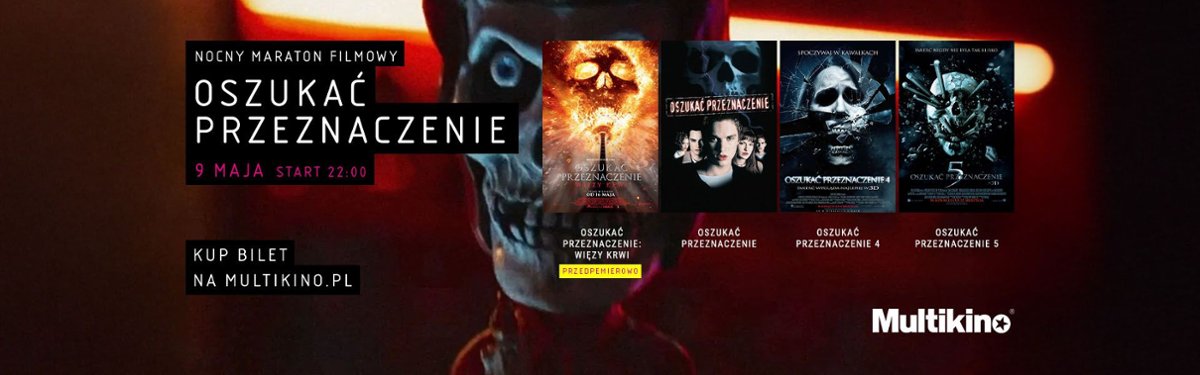 Kultowa seria "Oszukać przeznaczenie" w Multikinie!