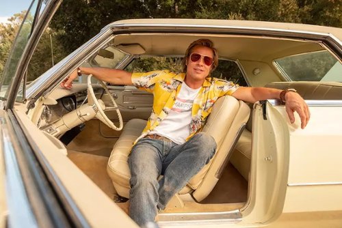 (FOTO) Tak wygląda Brad Pitt jako Cliff Booth. Zdjęcia do filmu...