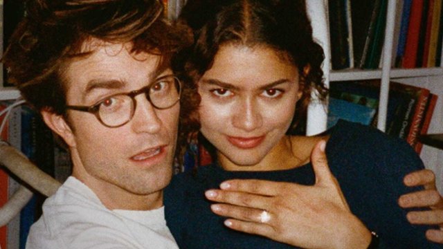 Zendaya i Pattinson na plakacie filmu twórcy "Dream Scenario"