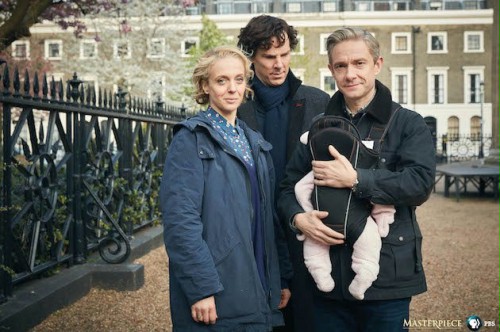 FOTO: Sherlock Holmes został wujkiem!