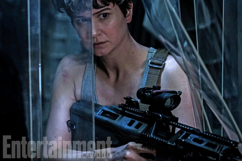 FOTO: Bohaterka nowego "Obcego" gotowa na spotkanie z xenomorphem