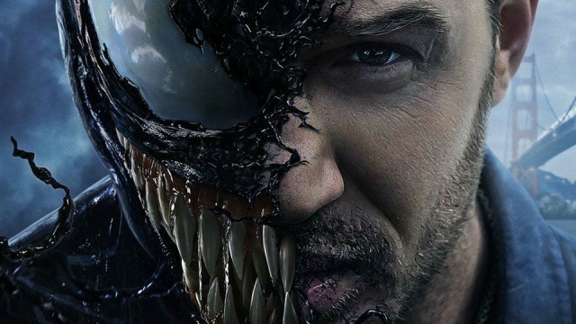 FOTO: Tom Hardy dzieli ciało z Venomem na nowym plakacie