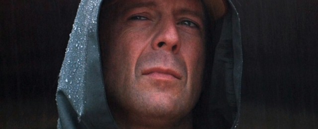 Bruce Willis na ruchomym plakacie "Glass"