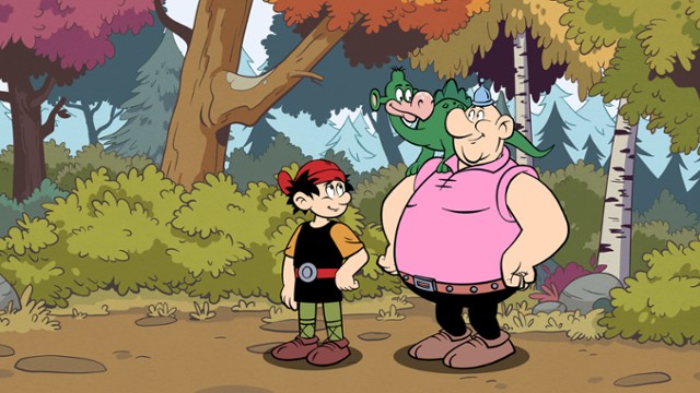 Kajko i Kokosz bohaterami serialu animowanego Netfliksa