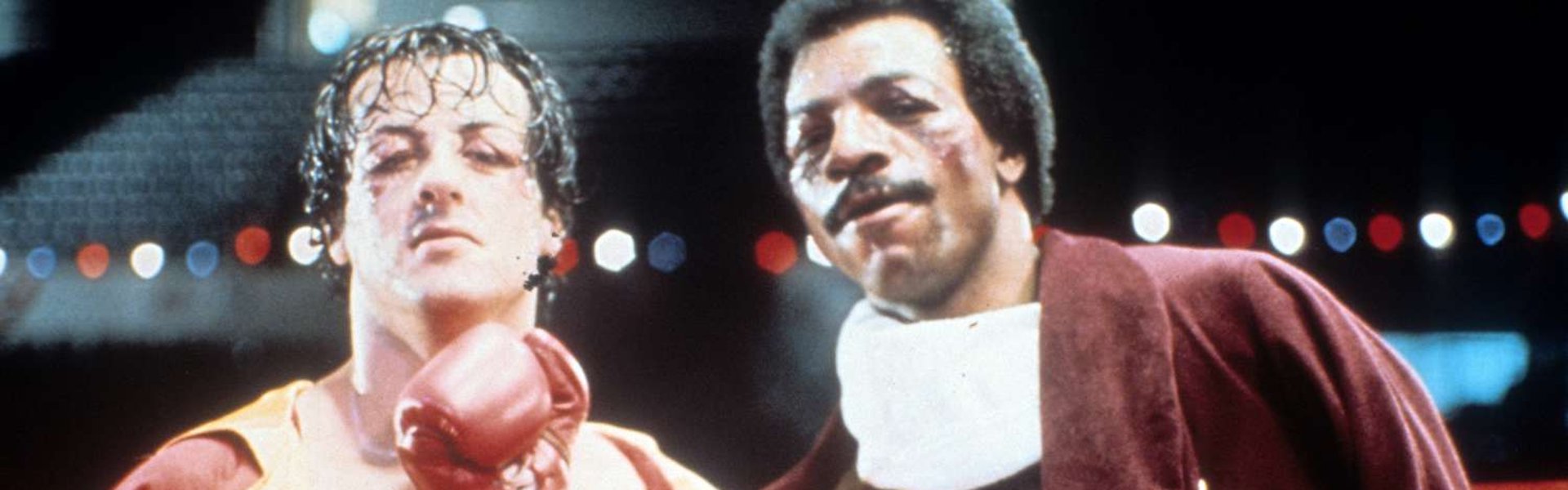 Stephan James as Carl Weathers in the film “I Play Rocky”
