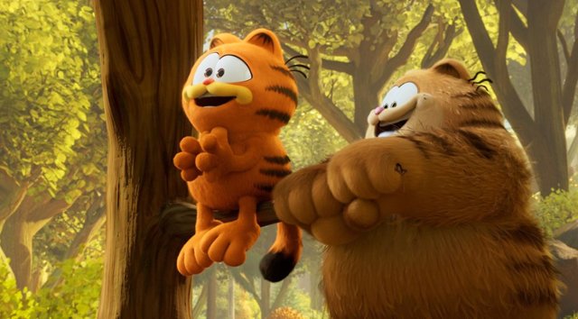 Mleko krzepi, Garfield - nie