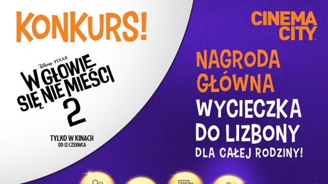 Zobacz hit Pixara i wygraj wycieczkę do Lizbony!