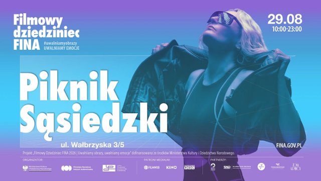 Piknik Sąsiedzki na Filmowym Dziedzińcu FINA