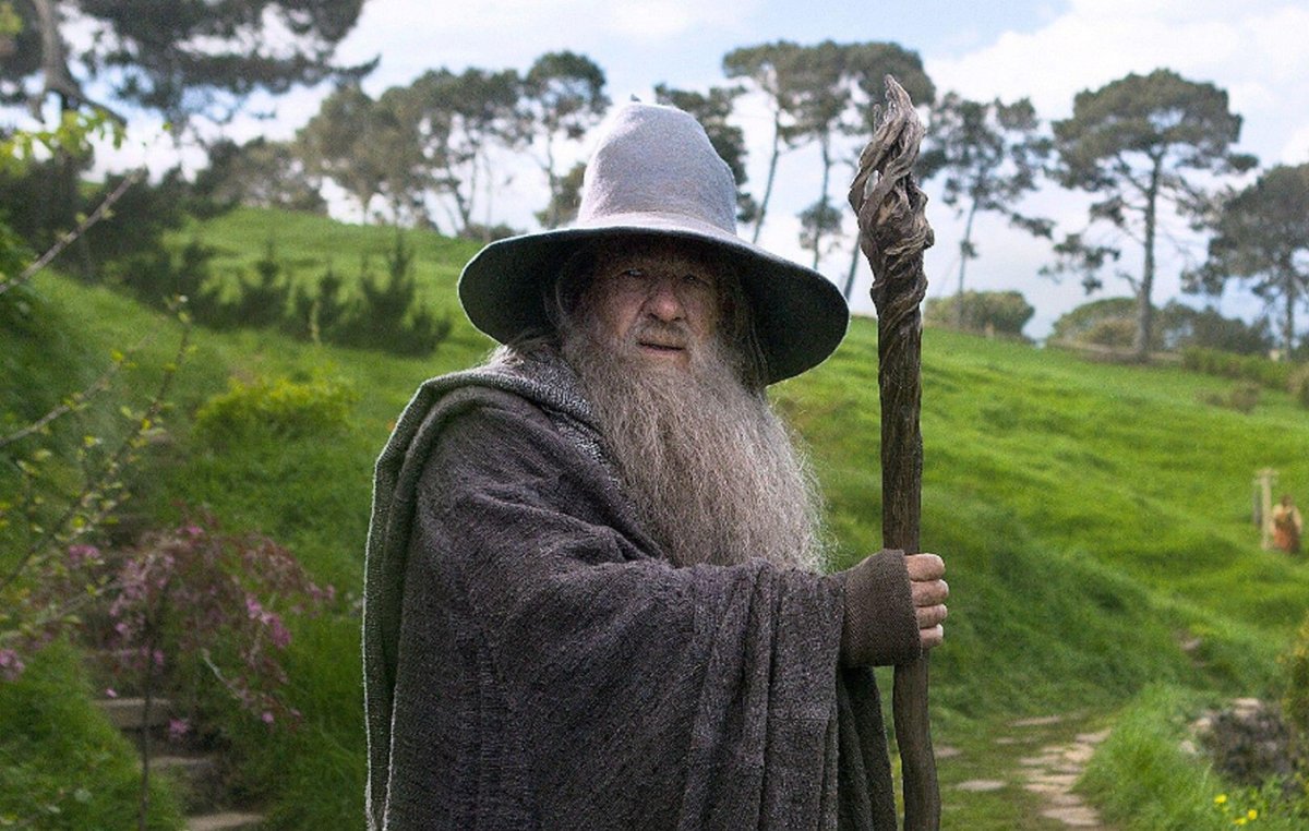 Ian McKellen na planie nowego "Władcy Pierścieni". Zobacz wideo
