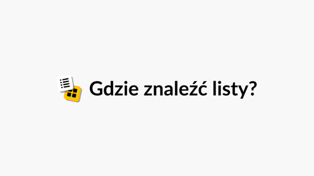 Gdzie znaleźć listy na Filmwebie?