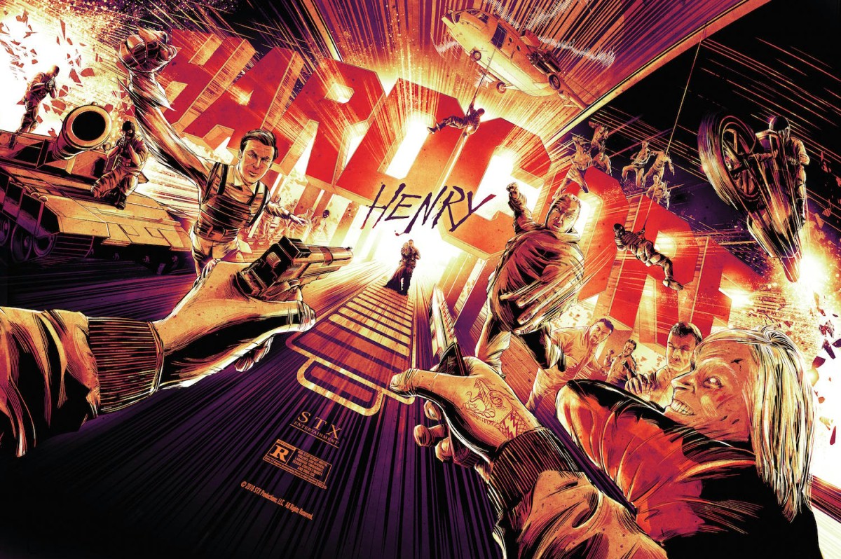 FOTO: Mondo przedstawia plakat "Hardcore Henry"